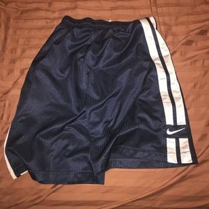 Navy Blue Nike basketball shorts
